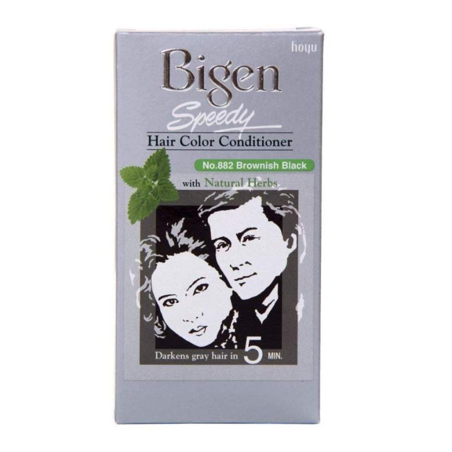 Buy Bigen Speedy Hair Color - Brownish Black 882