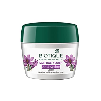 Buy Biotique Saffron Youth Anti- Ageing Cream