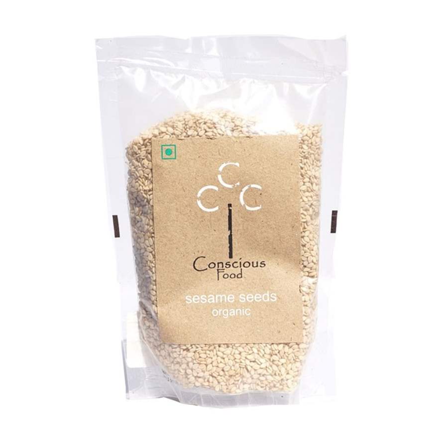 Buy Conscious Food Sesame Seeds ( White )