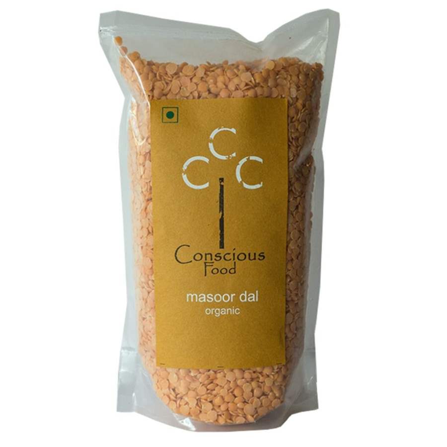 Buy Conscious Food Split Red Lentil (Masoor Dal)