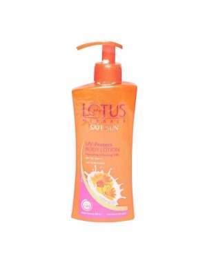 Buy Lotus Herbals Safe Sun UV Protect Body Lotion Nourishing Whitening Milk SPF 25 PA+++ online usa [ USA ] 