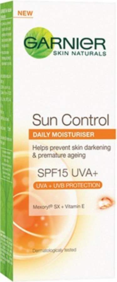 Buy Garnier Sun Control Daily Moisturiser