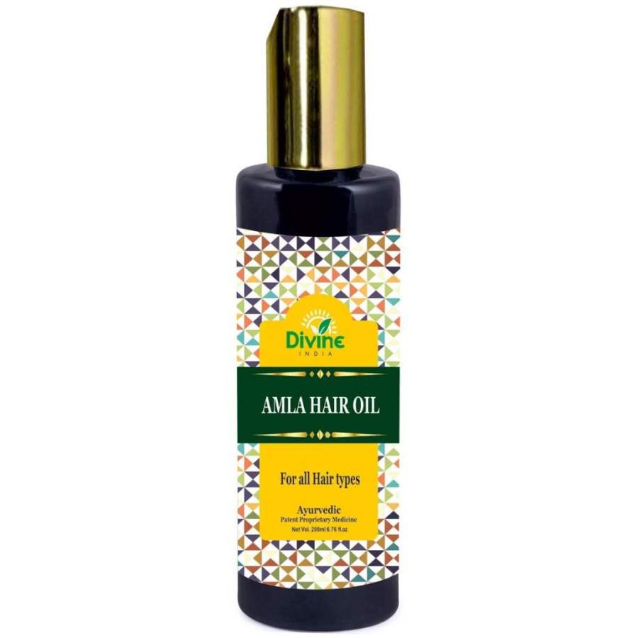 Buy Divine India Amla Hair Oil Enriched with Brahmi and Neem online usa [ US ] 