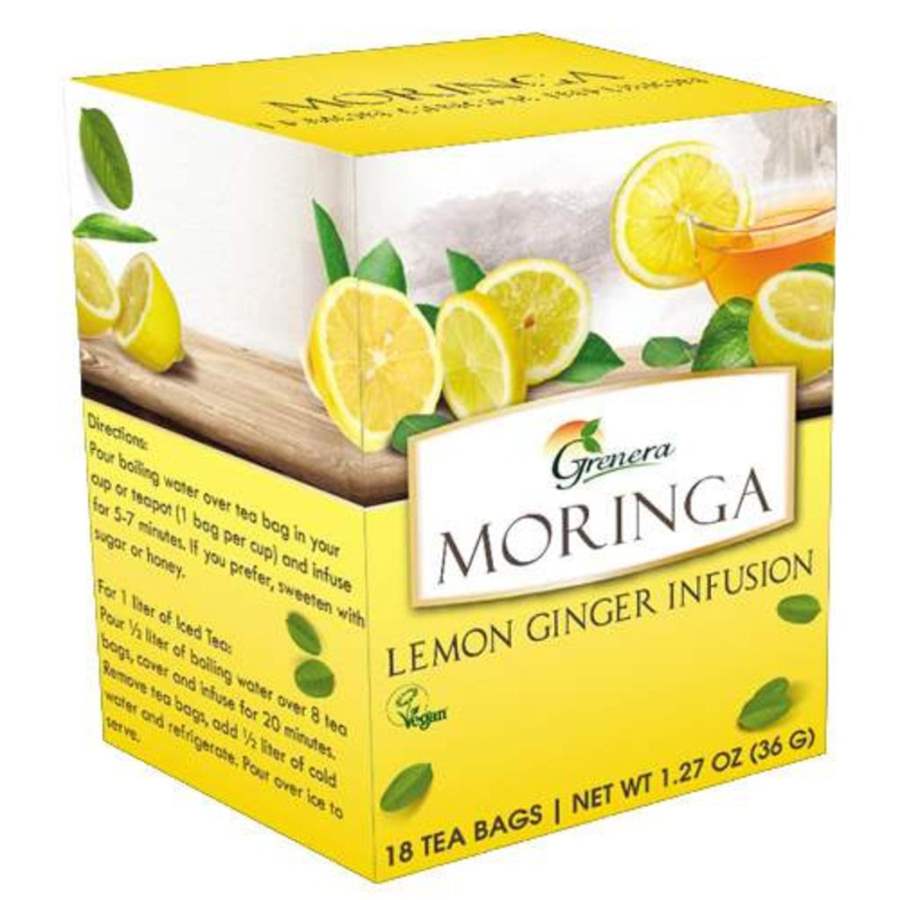 Buy Grenera Moringa Lemon Ginger Infusion online usa [ USA ] 