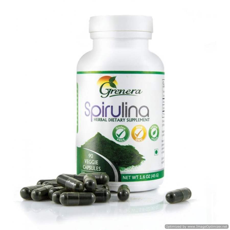 Buy Grenera Organics Spirulina Capsules