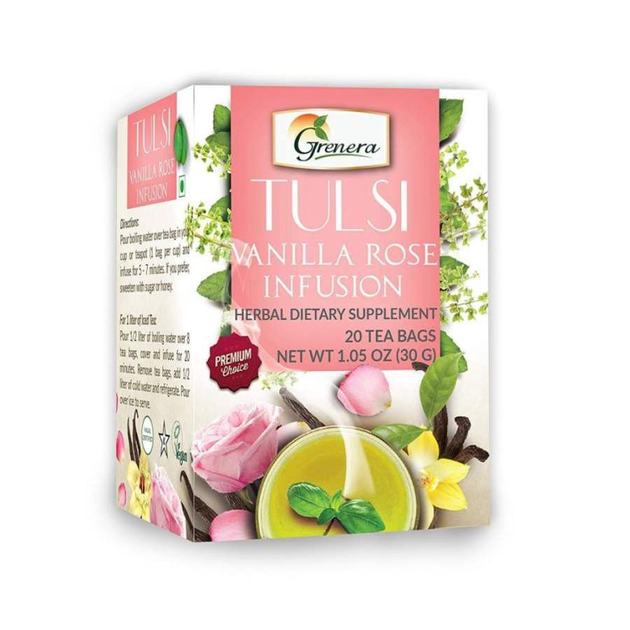 Buy Grenera Tulsi Vanilla Rose Infusion