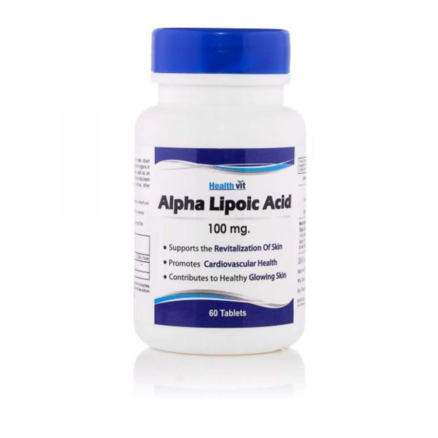 Buy Healthvit Alpha Lipoic Acid 100 MG For Hair & Skin Care