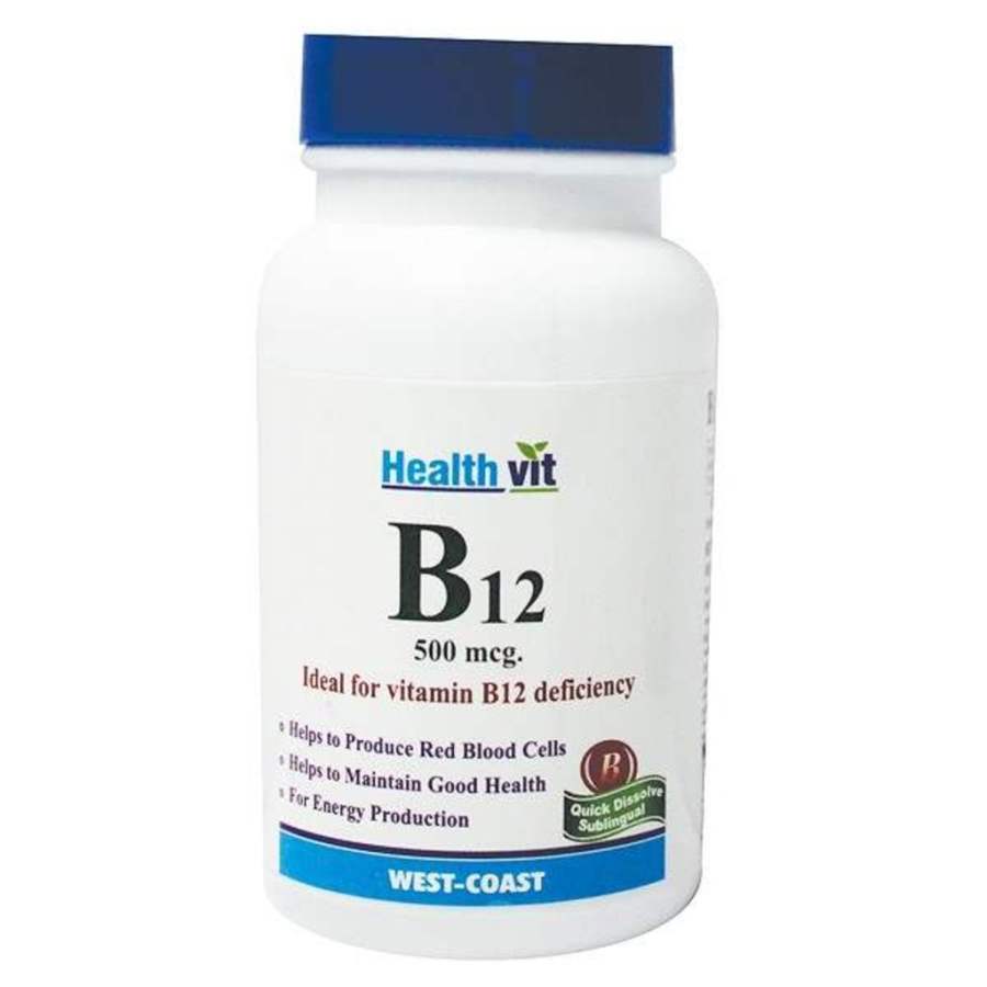 Buy Healthvit B12 Ideal for Vit B12 Deficiency