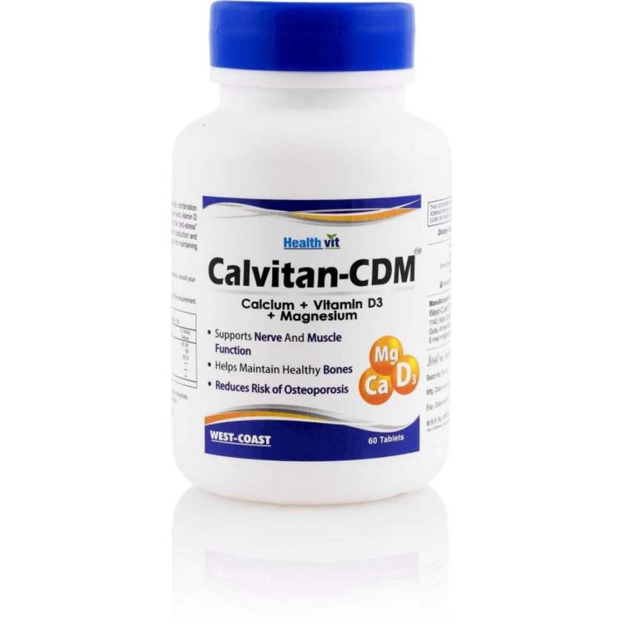 Buy Healthvit Calcium Citrate + Vitamin D3 & Magnesium