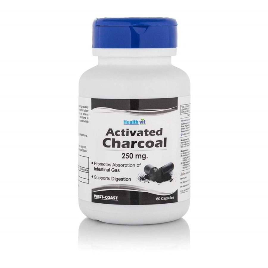 Buy Healthvit Charcoal Activated 250mg