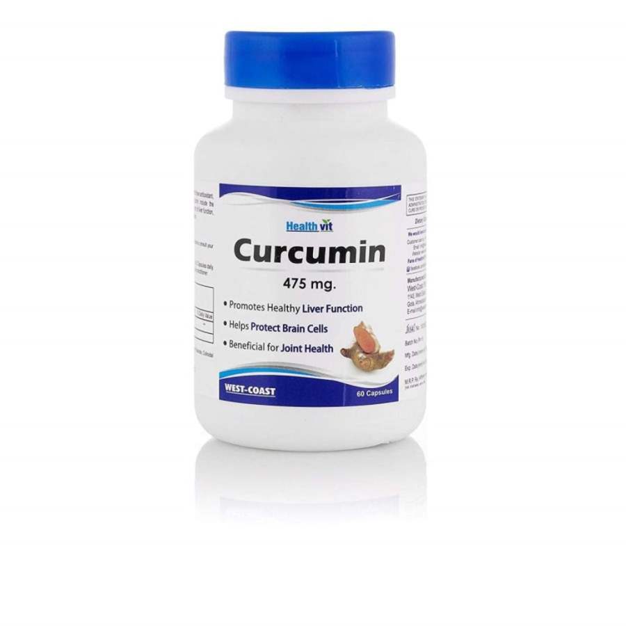 Buy Healthvit Curcumin Powder 475 mg