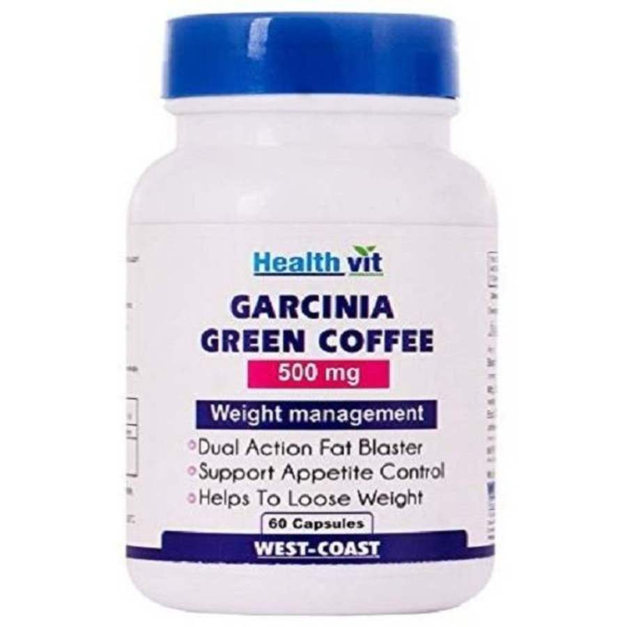 Buy Healthvit Garcinia Cambogia + Green Coffee 500mg Extract online usa [ USA ] 