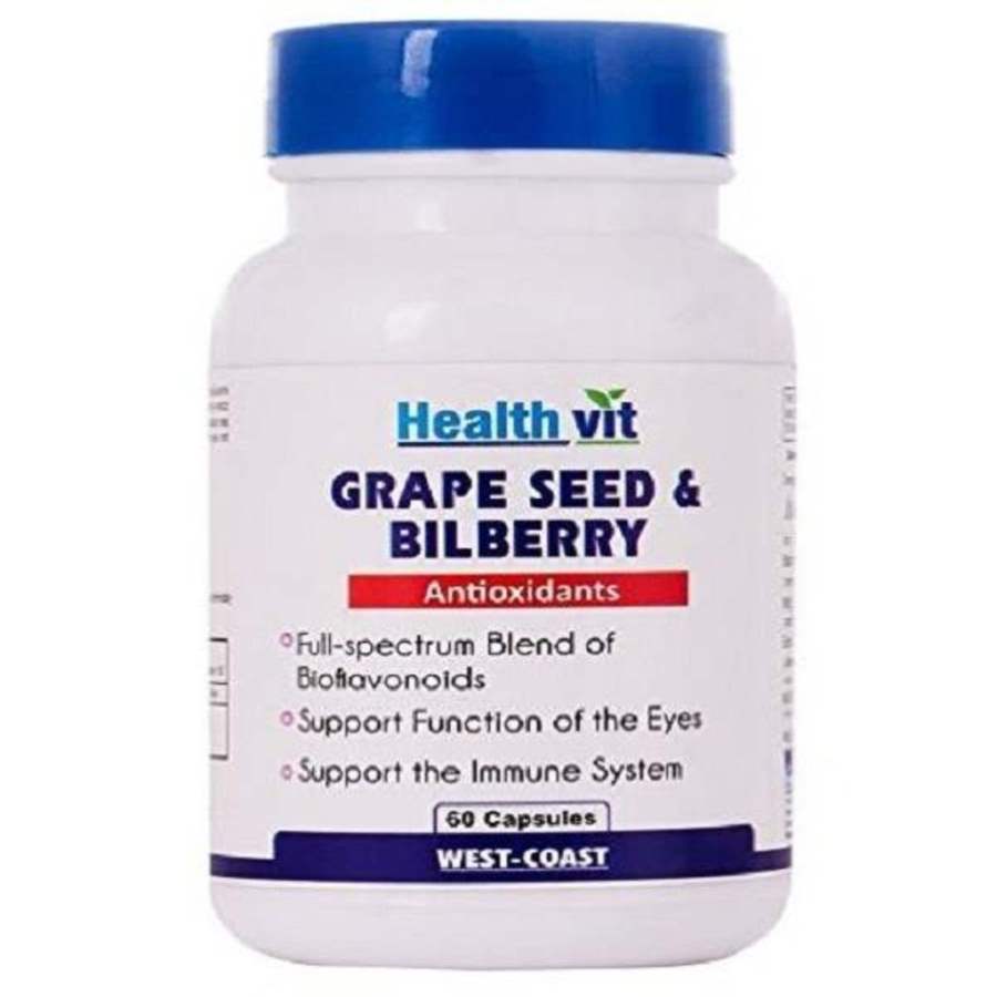 Buy Healthvit Grape Seed Extract + Bilberry Extract online usa [ US ] 