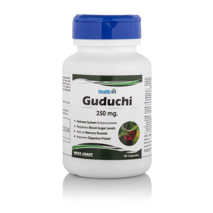 Buy Healthvit Guduchi Powder 250 Mg Capsules