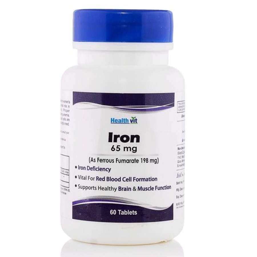 Buy Healthvit Iron 65mg