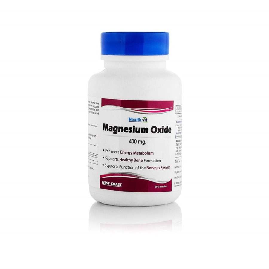 Buy Healthvit Magnesium Oxide 400 mg online usa [ USA ] 