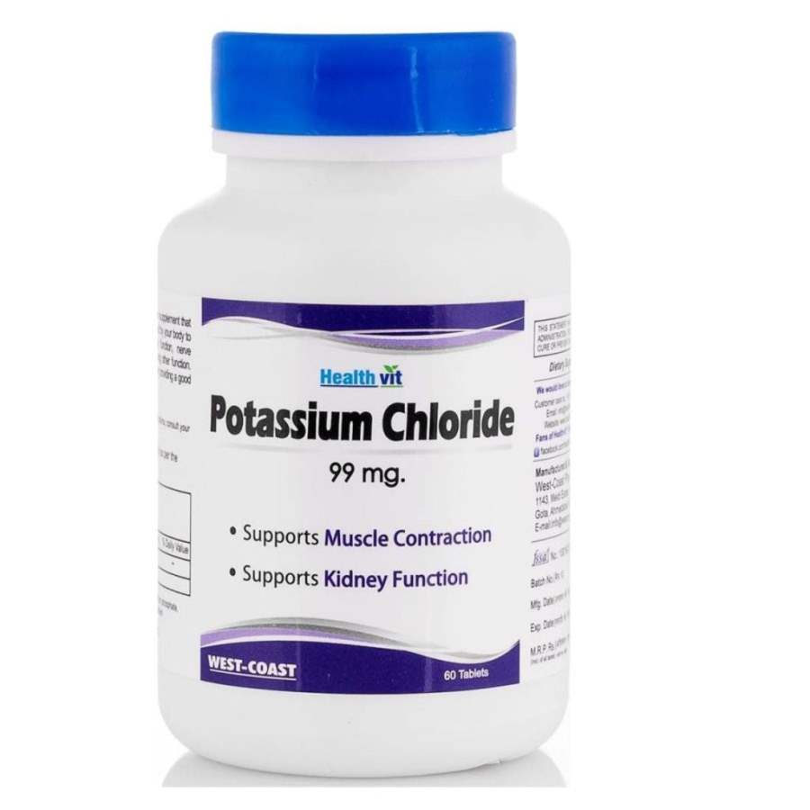 Buy Healthvit Potassium Chloride 99mg