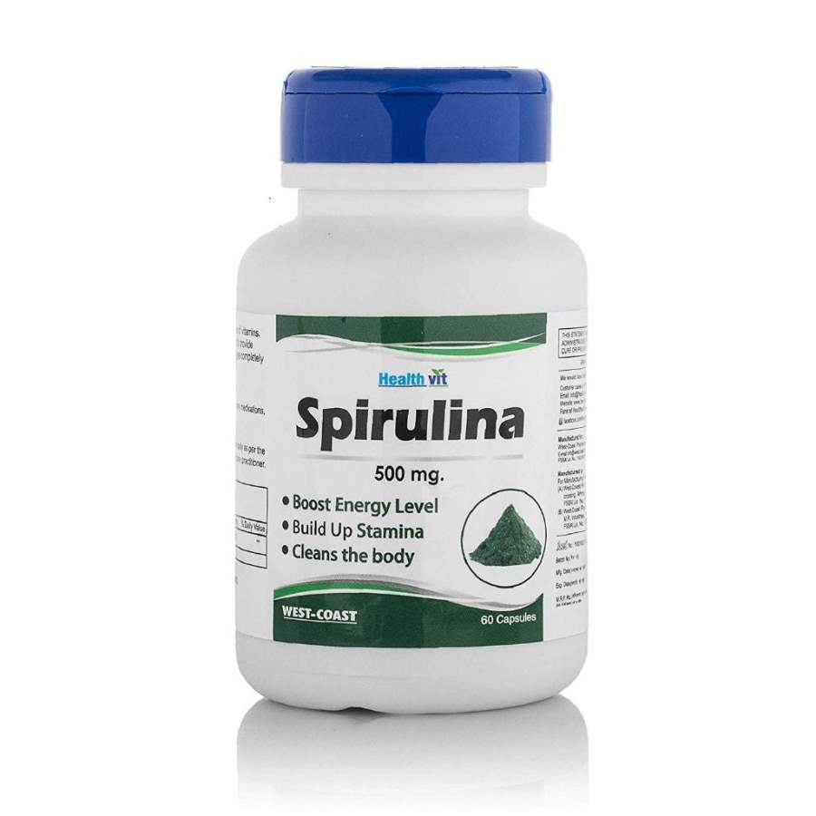 Buy Healthvit Spirulina 500 mg Capsules online usa [ USA ] 