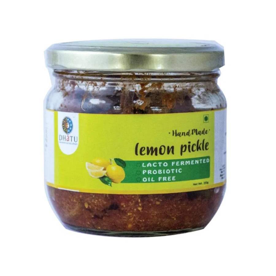 Buy Dhatu Organics Oil Free Lemon Pickle  online usa [ USA ] 