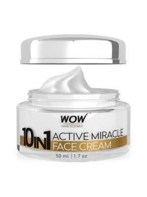 Buy WOW Skin Science 10 in 1 Active Miracle Face Cream SPF 15 PA++ online usa [ USA ] 