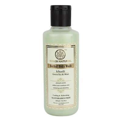 Buy Khadi Natural Green Tea & Mint Body Wash SLS & Paraben Free