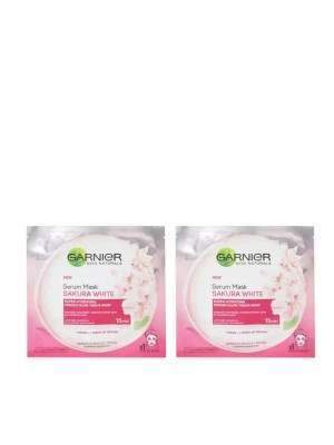 Buy Garnier Skin Naturals Sakura White Serum Masks