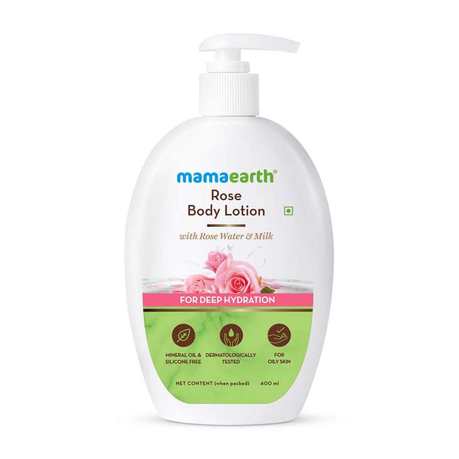 Buy MamaEarth Rose Body Lotion with Rose Water and Milk online usa [ USA ] 