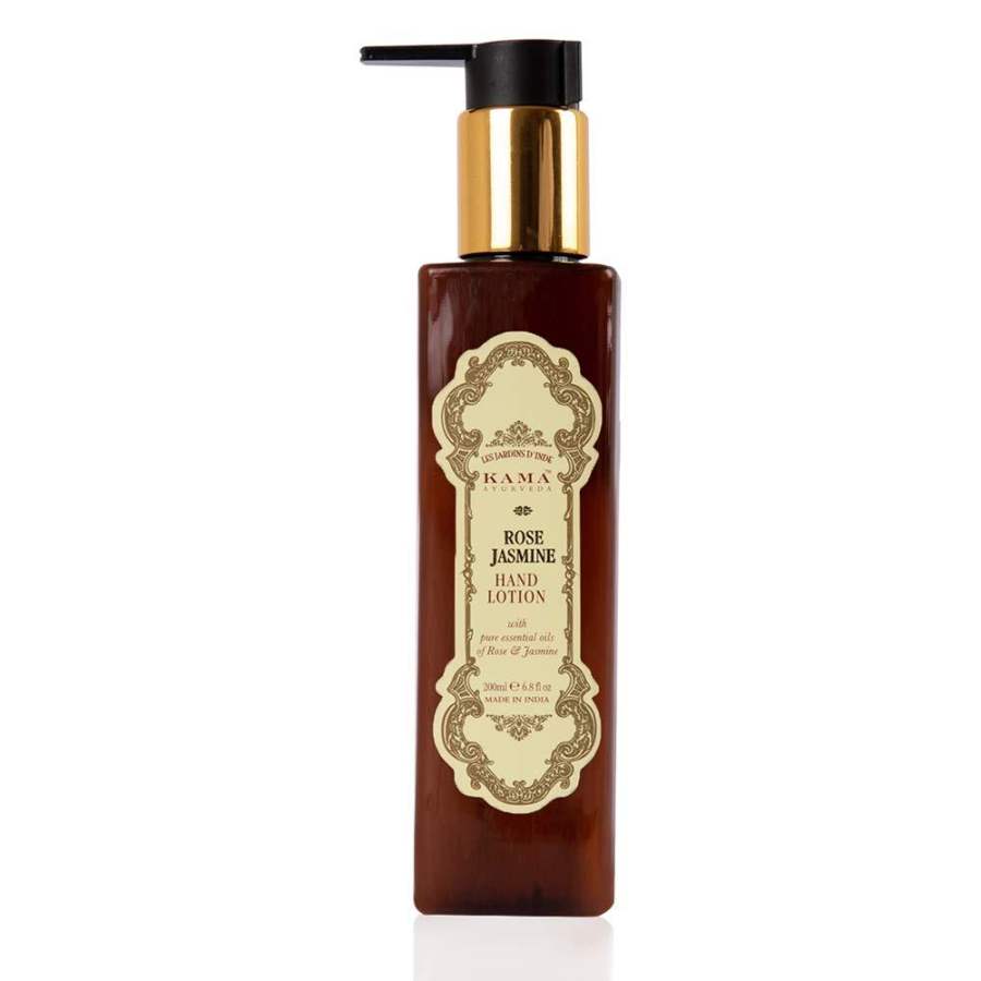 Buy Kama Ayurveda Rose Jasmine Hand Lotion with Pure Essential Oils of Rose and Jasmine