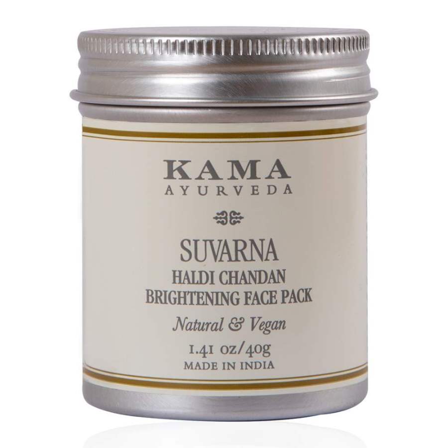 Buy Kama Ayurveda Suvarna Haldi Chandan Brightening Face Pack