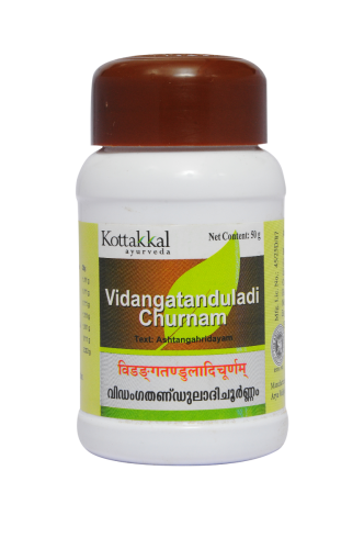 Buy Kottakkal Ayurveda Vidangatanduladi Churnam