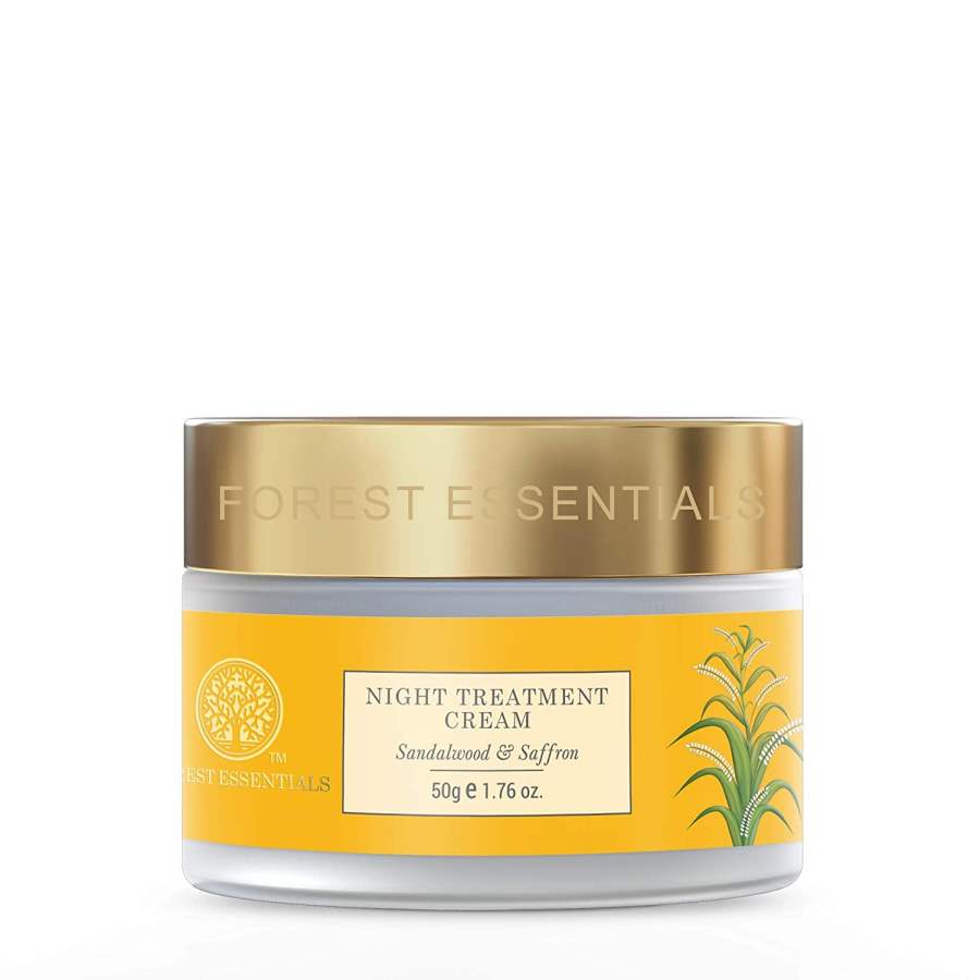 Buy Forest Essentials Night Treatment Cream Sandalwood & Saffron (Night Cream )