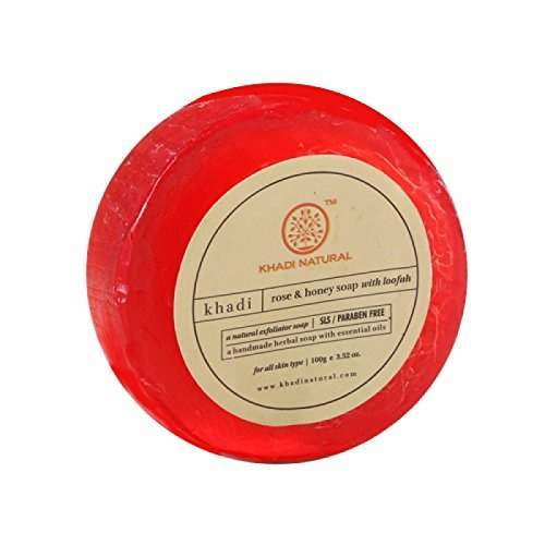 Buy Khadi Natural Rose & Honey Loofah Soap online usa [ USA ] 