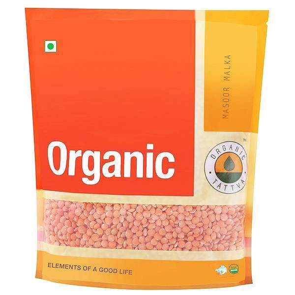 Buy Organic Tattva Masoor Malka Whole