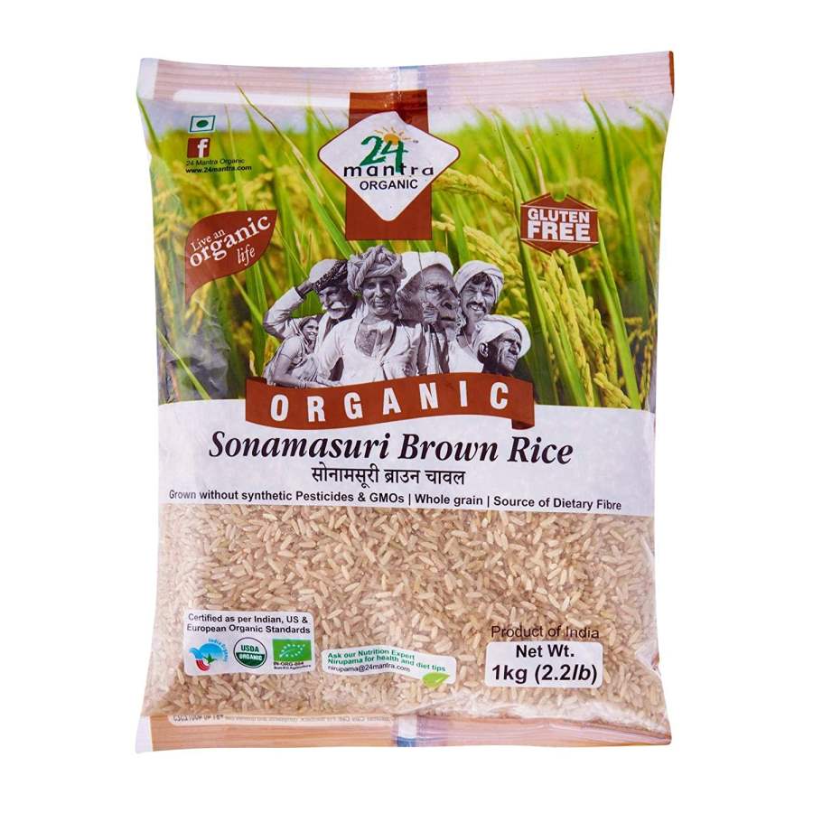 Buy 24 mantra  Sonamasuri Brown Rice  online usa [ USA ] 