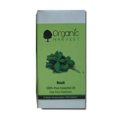 Buy Organic Harvest Basil Essential Oil