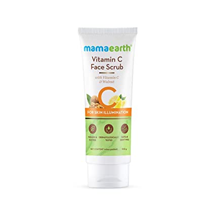 Buy MamaEarth Vitamin C Face Scrub With Vitamin C and Walnut online usa [ US ] 