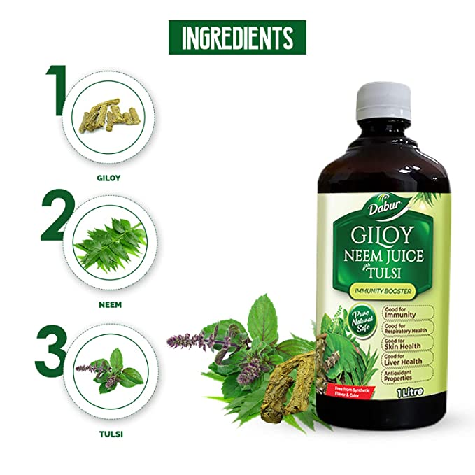 Buy Dabur Giloy Neem Tulsi Juice online usa [ USA ] 