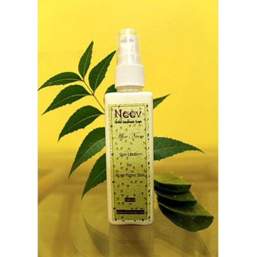 Buy Neev Herbal Aloe Neem Lotion for Acne Prone Skin