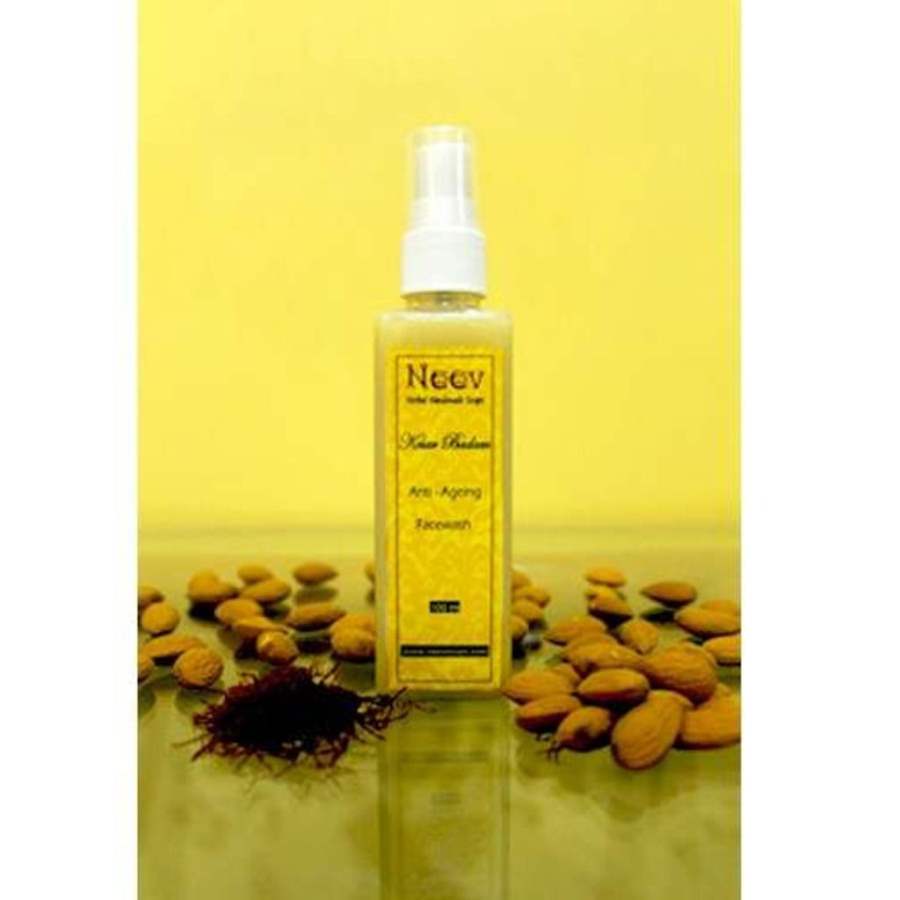 Buy Neev Herbal Anti Ageing Kesar Badam Face Wash