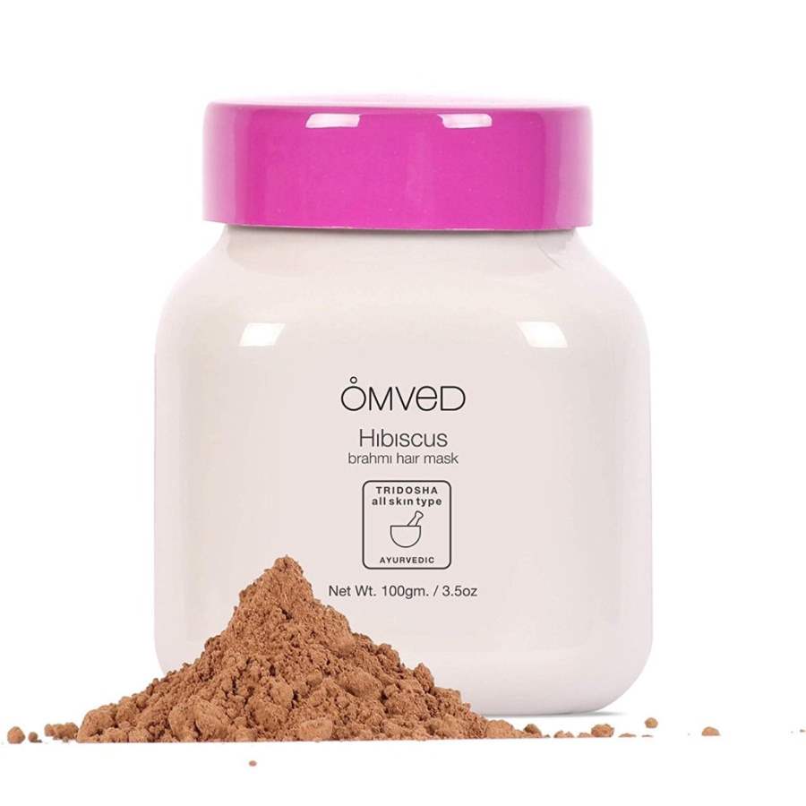 Buy Omved Hibiscus Brahmi Hair Mask - 100% Natural and Ayurevdic Hair Pack online usa [ USA ] 