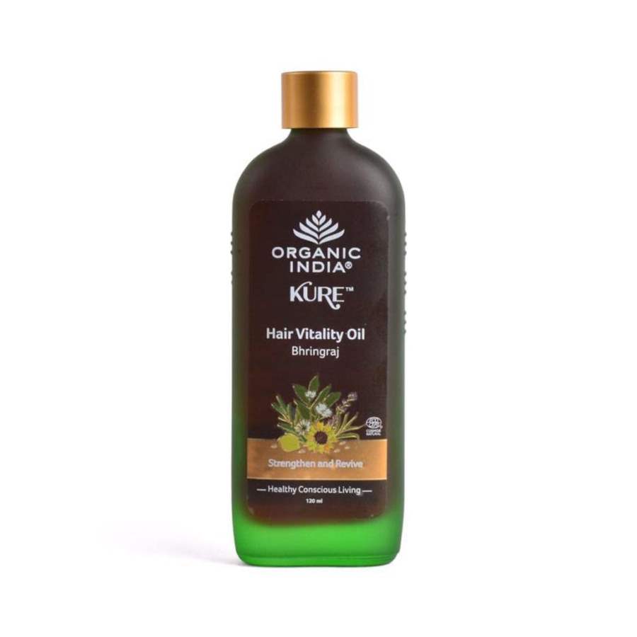 Buy Organic India Hair Vitality Oil Bhringaraj