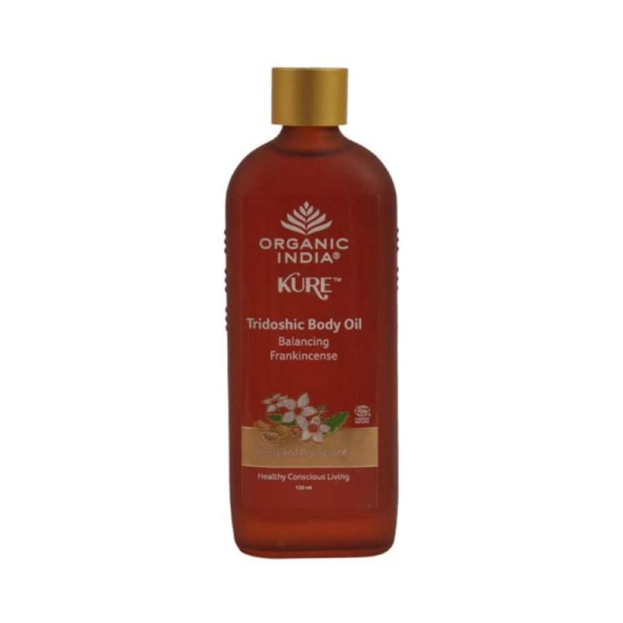 Buy Organic India Tridoshic Body Oil Balancing Frankincense