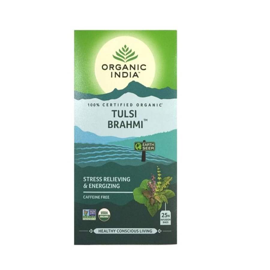 Buy Organic India Tulsi Brahmi Tea