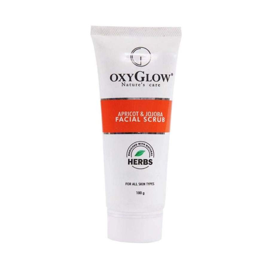 Buy Oxy Glow Apricot & Jojoba Facial Scrub