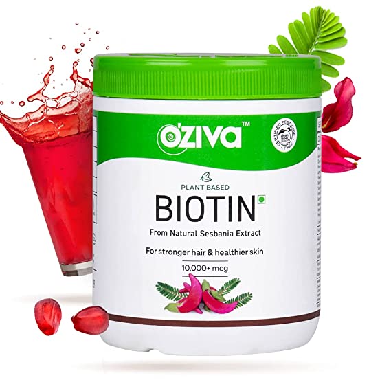 Buy OZiva Plant Based Biotin  (10,000+ mcg)