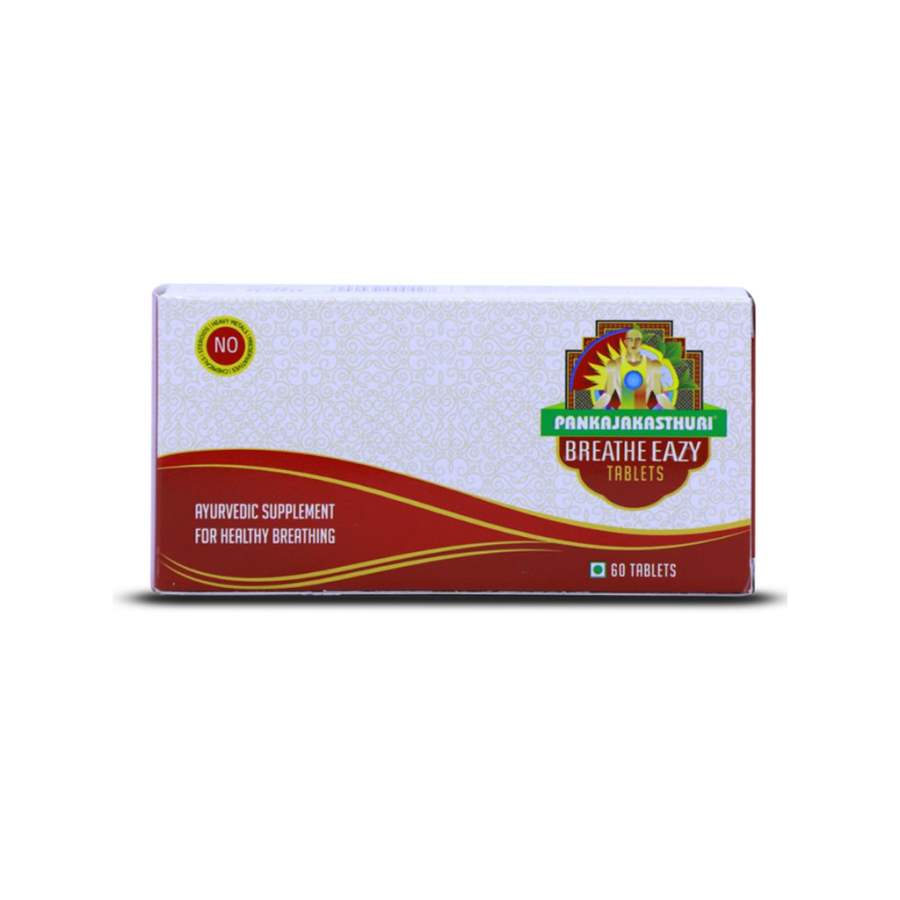 Buy Pankajakasthuri Breathe Eazy Tablets