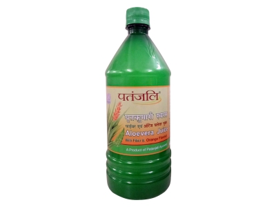 Buy Patanjali Aloevera Juice with Fiber and Orange Flavour