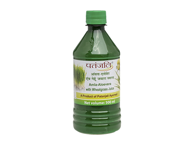 Buy Patanjali Amla Aloevera with Wheat Grass Juice 