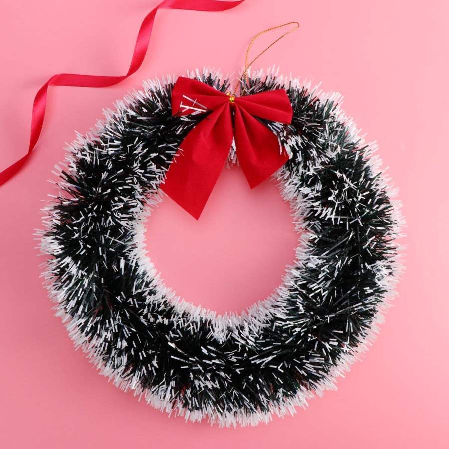 Buy MSK Traders Wreath Wall Bowknot Hanging Decoration online usa [ USA ] 