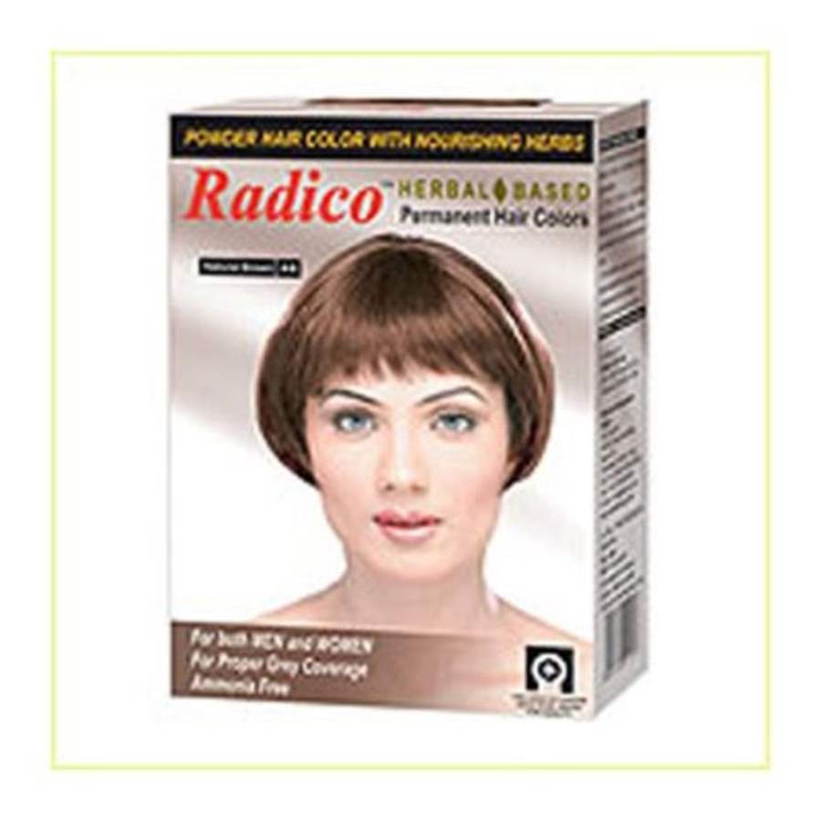 Buy Radico Natural Brown Herbal Hair Color online usa [ USA ] 